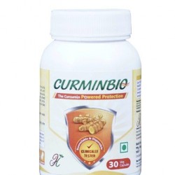 Curminbio Capsules Natural Immune Booster rich in Vitamins, Essential Amino acids - Cow Colostrum (30 Capsules)