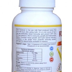 FORELACT Powder Natural Immune Booster rich in Vitamins, Essential Amino acids - Cow Colostrum (50gm Powder)