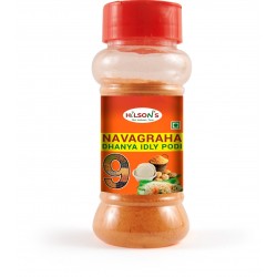 Hilson's Navagraha Dhanya Idly Podi - Pet Jar with Sprinkler (75gm)