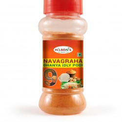 Hilson's Navagraha Dhanya Idly Podi - Pet Jar with Sprinkler (75gm)